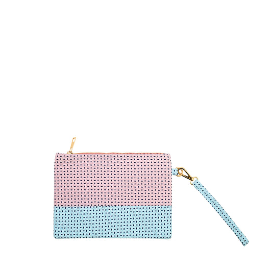 Blue Pink Pouch